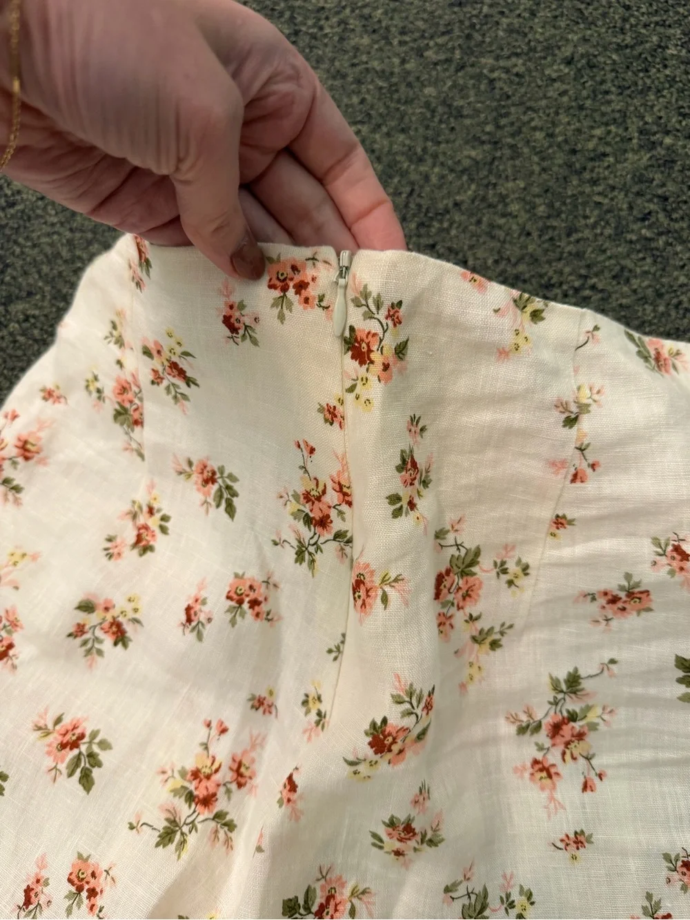 Reformation Linen floral pants